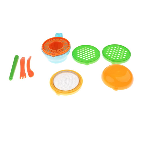 Manual Baby Infant Food Fruit Vegetable Grinder Bowl Mill Blender Masher