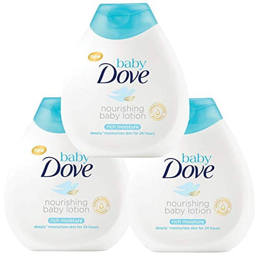 Dove Baby Sensitive Moisture Nourishing Baby Lotion, Fragrance Free - 6.76 Fl Oz / 200 Ml X Pack Of 3