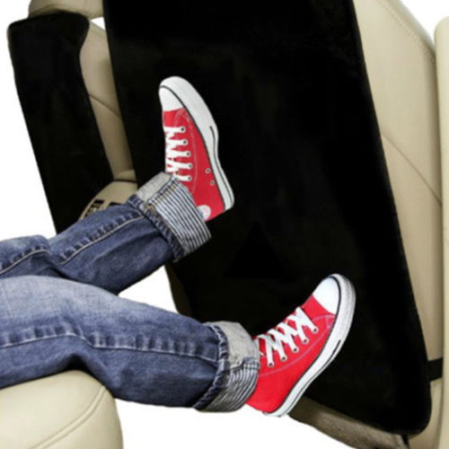 Gulirifei Baby Car Seat Back Protector With Anti Dirty Cover Pad, Water Resistance, Mat Black