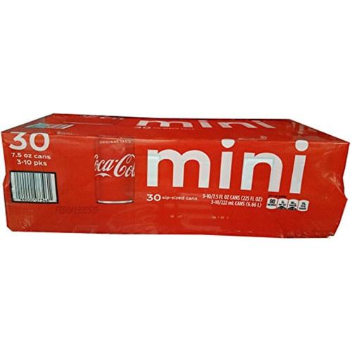 Coke Mini Cans, 225 Fluid Ounce