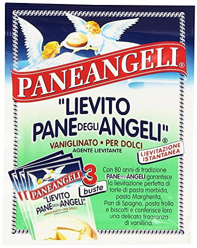 Paneangeli Lievito Vanigliato Per Dolci - Pane Degli Angeli Yeast - 3 Count