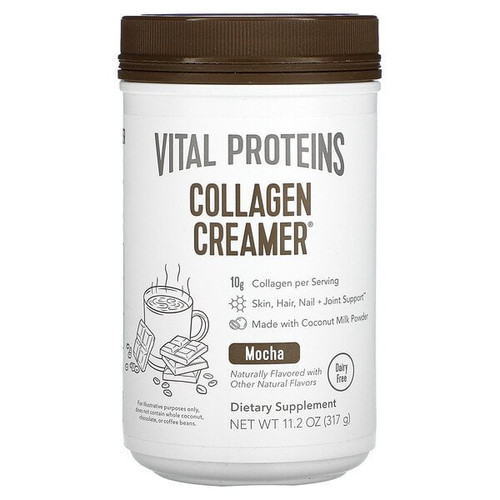 Vital Proteins, Collagen Creamer, Mocha, 11.2 Oz (317 G)