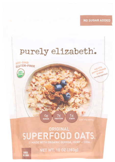 Purely Elizabeth Oatmeal Pouch, 10 Oz