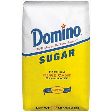 Domino Sugar, Pure Cane, Granulated (10 Lb.)