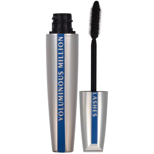 L'oreal Paris Voluminous Million Lashes Waterproof Mascara, Blackest Black, 0.32 Fl Oz