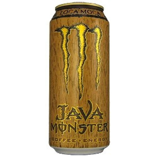 16 Pack - Monster Java Coffee + Energy Loca Moca - 15 Ounce