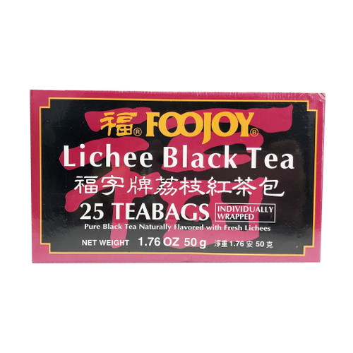 Foojoy Lichee Black Tea 25 Teabags