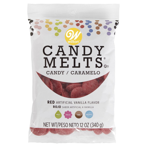 Wilton Candy Melts, Red, 12 Oz.