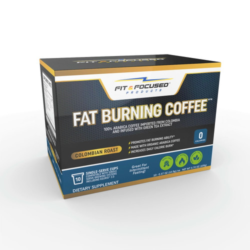 Fat Burning Coffee Pods - Organic K-cup Keto Coffee By Fit And Focused Products