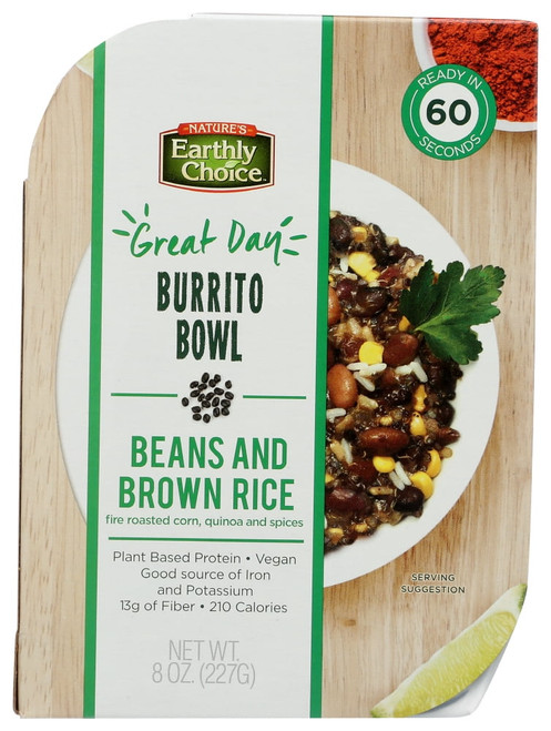 Nature's Earthly Choice Burrito Bowl, 8 Oz