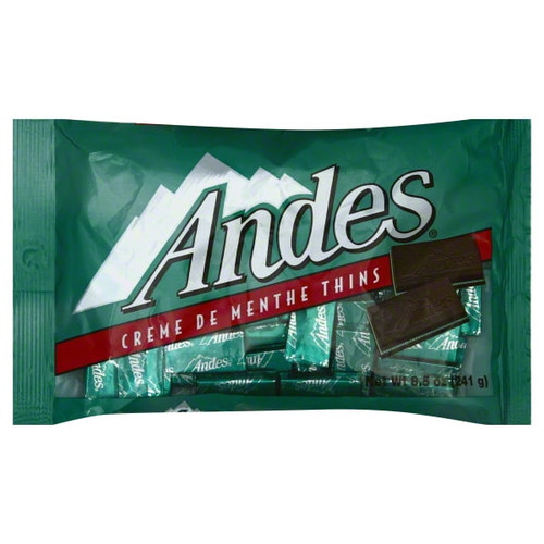 Andes Creme De Menthe Thins Candy, 8.5 Oz.