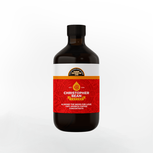 Almond The Mood For Love Cold Brew, Iced Coffee, Hot Coffee Christopher Bean Liquid Java (16 Ounce Bottle) Makes 48-62 Cups