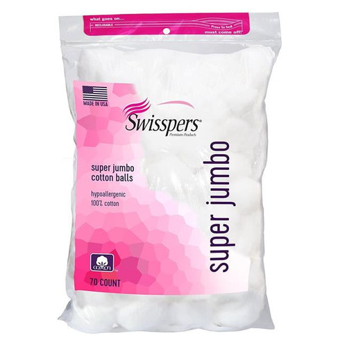Swisspers Super Jumbo 100% Cotton Balls