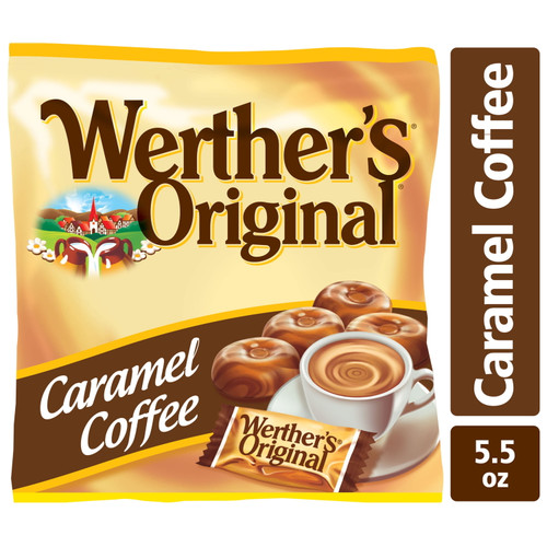 Werthers Original Hard Carmel Coffee Candy, 5.5 Oz
