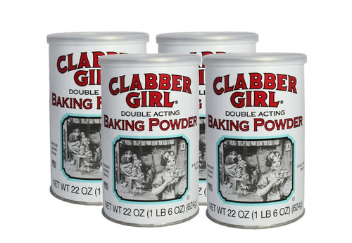 Clabber Girl Baking Powder, 22-ounce Packages (pack Of 4)