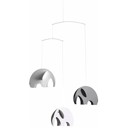Flensted Mobiles Elephant Hanging Nursery Mobile - 24 Inches Plastic
