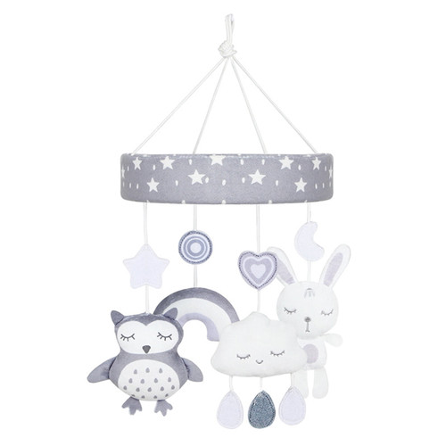 Huoge Baby Crib Mobile | Toddler Bed Rotating Toys | Baby Nursery Decor, Nursery Toys For Newborn Boys And Girls, Clockwork Brake, Infant Bed Pendant