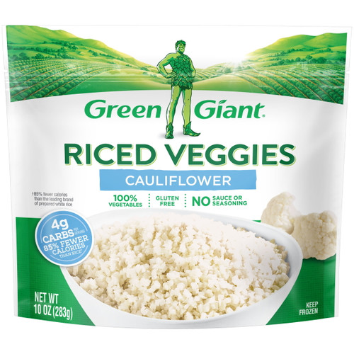 Green Giant Riced Veggies Cauliflower, Frozen, 10 Oz