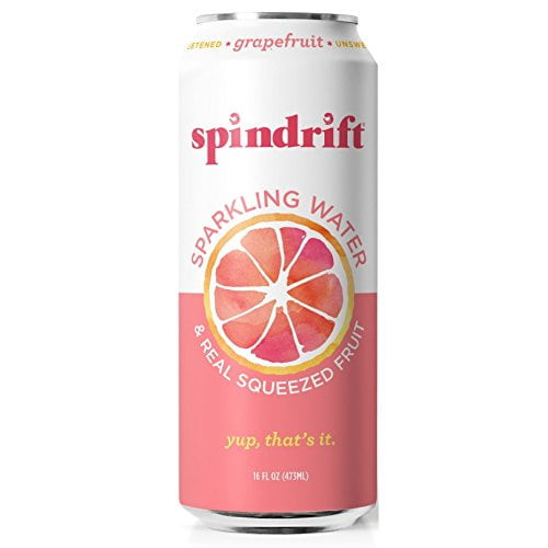 Spindrift Sparkling Water 16oz Can Grapefruit (pack Of 12)