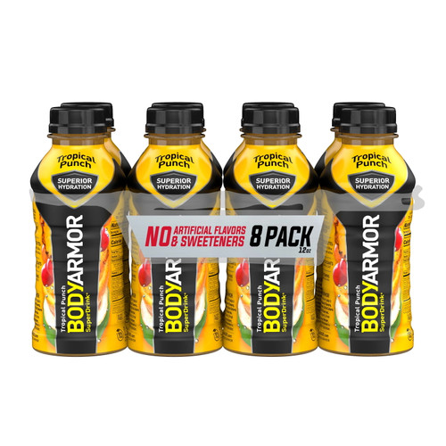 Bodyarmor Sports Drink Tropical Punch, 12 Fl Oz, 8 Count