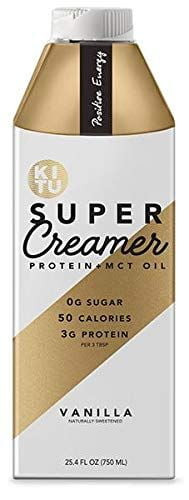 Kitu Vanilla Super Creamer With Protein And Mct Oil, Keto Approved, 0g Sugar, 3 G Protein, 50 Calories, Pack Of 2