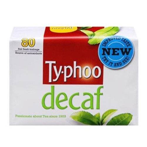Typhoo Tea Decaf, 80-count