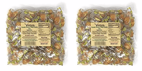 Yankeetraders Double Honey Filled Candy - 4 Lbs.