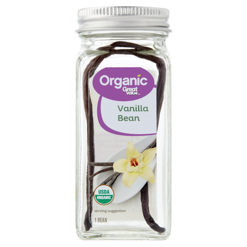 Great Value Organic Vanilla Bean, 0.05 Oz