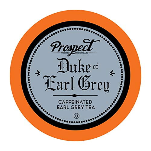 Prospect Tea Duke Of Earl Grey Tea Pods Compatible With K Cup Brewers Including 2.0, 40 Count