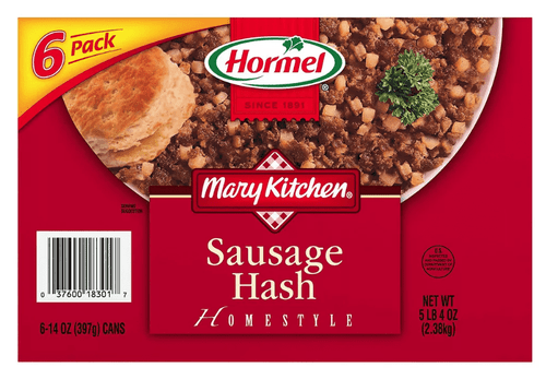 Hormel Mary Kitchen Sausage Hash, 14 Oz - 6 Pack