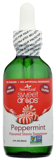 Sweet Leaf Peppermint Sweetner Sweet Drops, 2 Fz