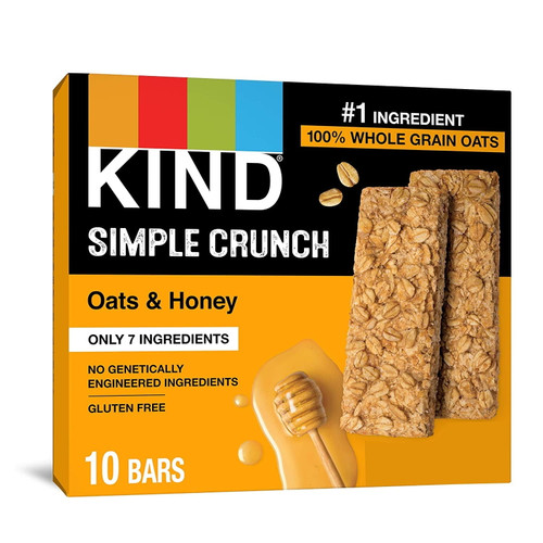 Kind Simple Crunch Granola Bar Oats And Honey -- 5 Pack Pack Of 3