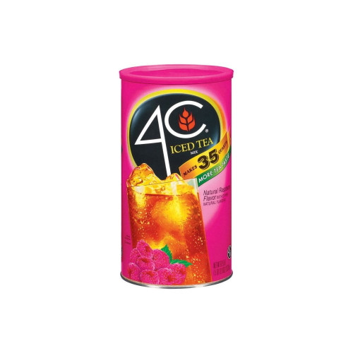 4c Iced Tea Mix Raspberry 35 Qt. (pack Of 2)