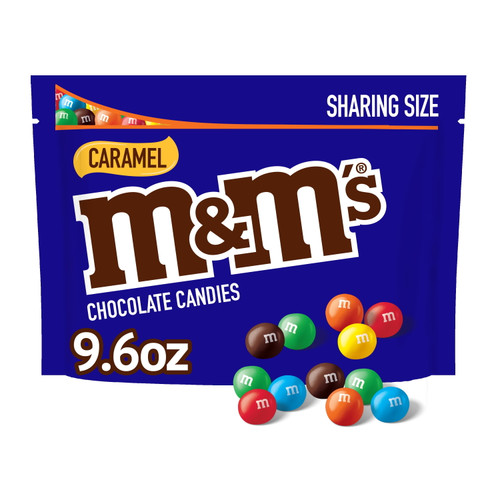 M&m's Caramel Milk Chocolate Candy, Sharing Size - 9.6 Oz Bag