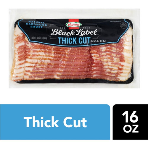 Hormel Black Label Thick Cut Bacon, 16 Oz