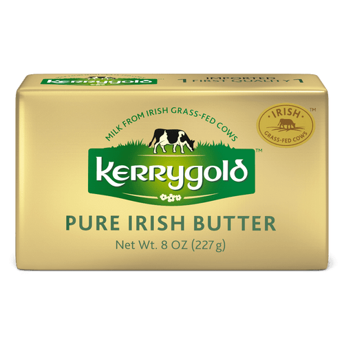 Kerrygold Salted Pure Irish Butter, 8 Ounce Bar -- 20 Per Case.