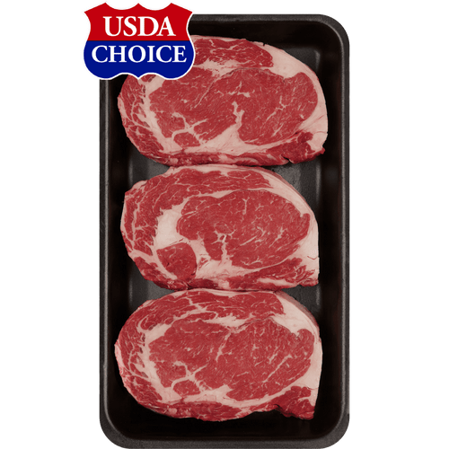 Beef Choice Angus Ribeye Steak Family Pack, 2.26 - 3.15 Lb