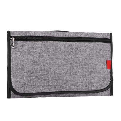 Baby   Portable Multifunctional Travel Changing Mat Station For Newborngray