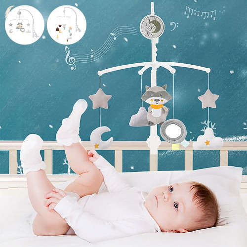 Willkey Baby Bed Bell Mobile Phone New Upgrade High End Music Crib Crib Toy Baby Happy Baby