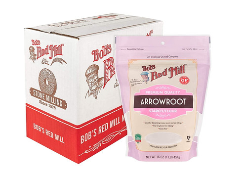Bobs Red Mill Arrowroot Starch / Flour, 16 Oz (pack Of 3)