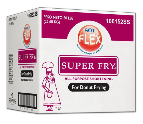 Super Fry 106152 Ss Soy Flex Donut Fry Shortening 50 Lb