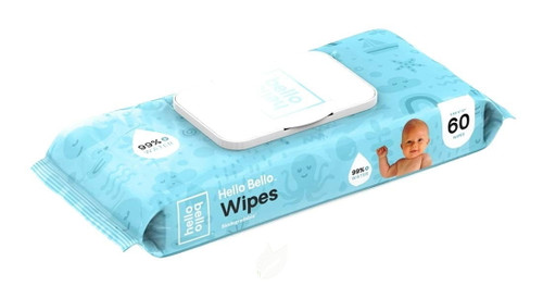 Hello Bello Baby Wipes 60 Ct