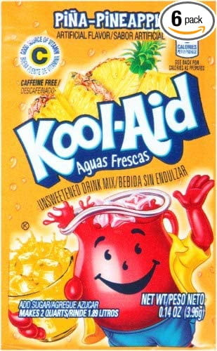 Drink Mix, Pina-pineapple (pack Of 6)