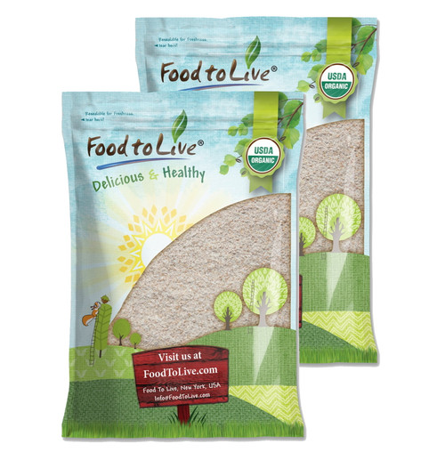 Organic Whole Wheat Bread Flour, 16 Pounds — Non-gmo, Kosher, Raw, Vegan — By Food To Live