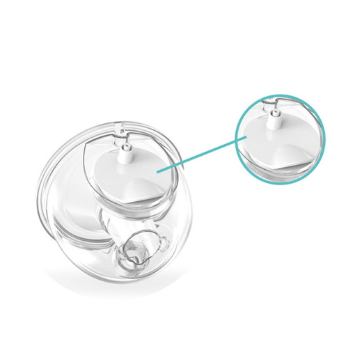 Dasbsug Electric Breastpump Replacement Milk Collector Parts Wearable Breast Pump Parts
