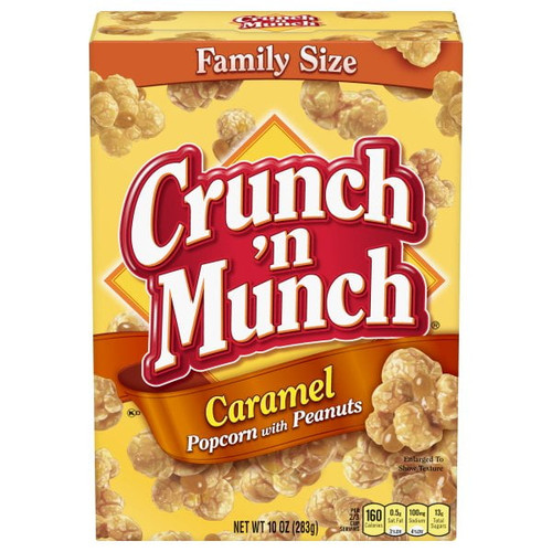 Crunch 'n Munch Caramel Popcorn With Peanuts