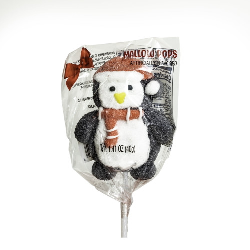 Hilco Holiday Penguin Marshmallow Pop, 1.41 Oz Individual Pop