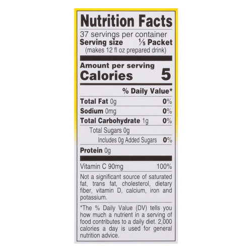 4câ® Totally Lightâ® Sugar Free Decaffeinated Lemon Iced Tea Mix 7 Ct Packets