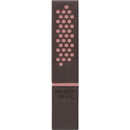 Burts Bees 100% Natural Glossy Lipstick, Nude Mist - 1 Tube