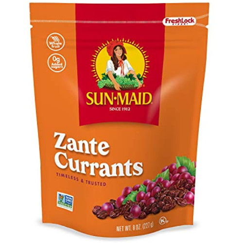 Sun-maid California Zante Currants, All Natural, No Added Sugars, 8 Oz (pack - 1)